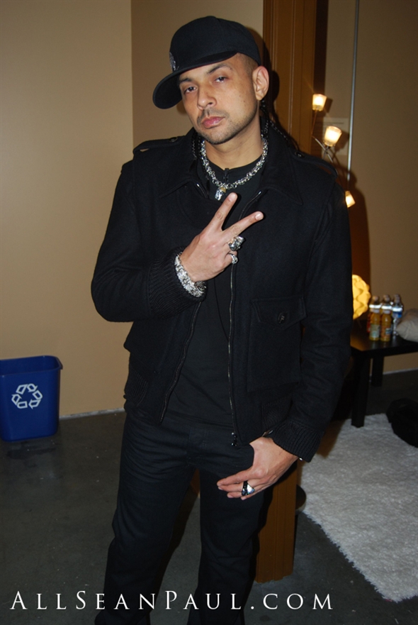 Sean Paul at Mo' Nique Show